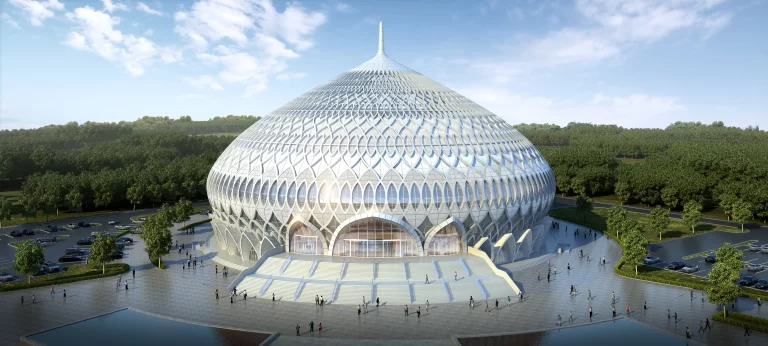 Menggabungkan ACP dengan Kaca, Beton, dan Kayu dalam Fasad Modern