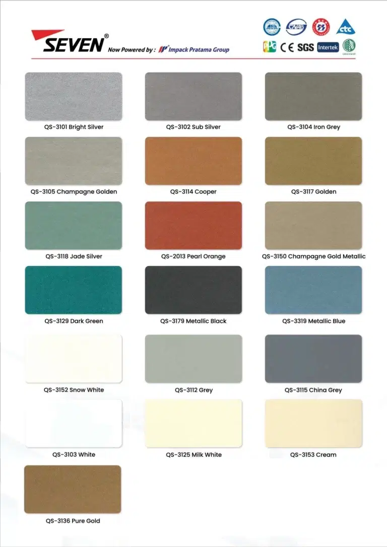 ACP Board Warna Metalik