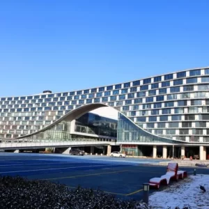 Pagar ACP di bangunan komersil